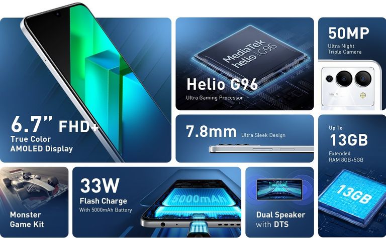 هاتف Infinix Note 12 VIP - موقع gsmarena هاتف Infinix Note 12 VIP