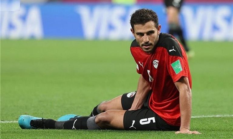 حمد فتحي محمد صلاح لاعب منتخب مصر