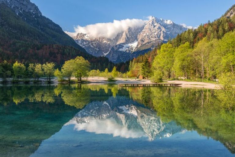 بحيرة جاسنا من أجمل أماكن السياحة في سلوفينيا السياحة في سلوفينيا..4 مدن سياحية "مذهلة" والوقت المناسب للزيارة