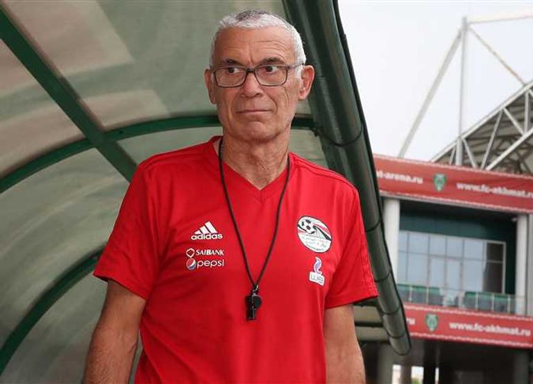 هيكتور كوبر مدرب منتخب مصر الأسبق إيهاب جلال مدرب منتخب مصر