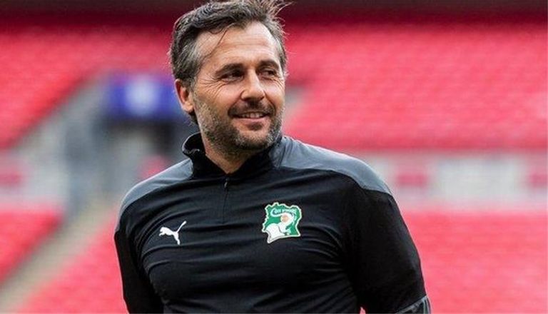 باتريس بوميل مدرب منتخب كوت ديفوار السابق إيهاب جلال مدرب منتخب مصر