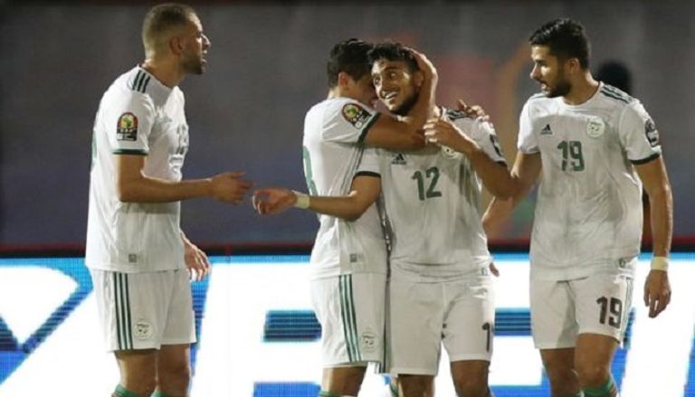 منتخب الجزائر صورة أرشيفية