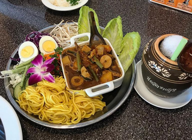 وجبة Gaeng Tai Pla من تايلاند.