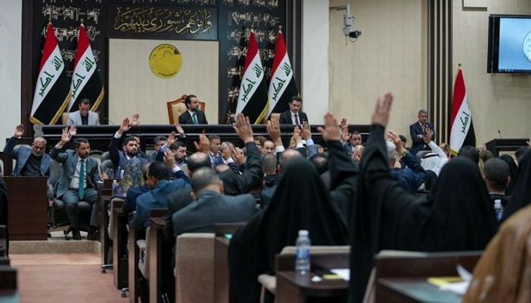 محمد الحلبوسي يترأس جلسة البرلمان العراقي