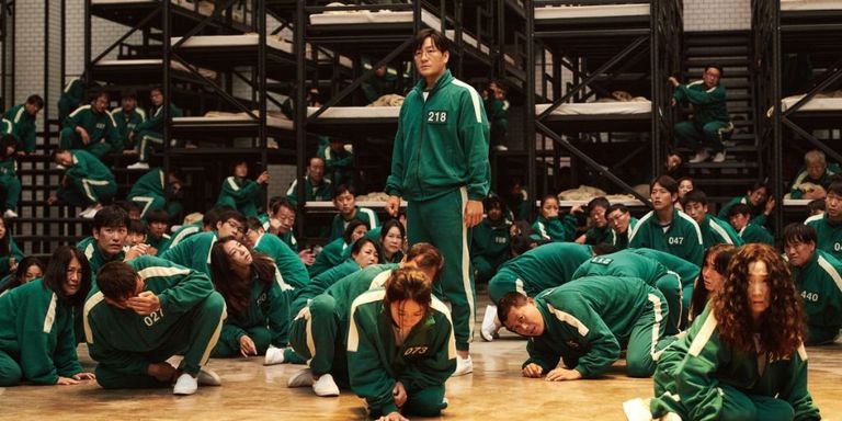 ملصق مسلسل "لعبة الحبار"