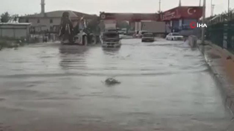 السيول الناجمة عن الأمطار الغزيرة بأنقرة
