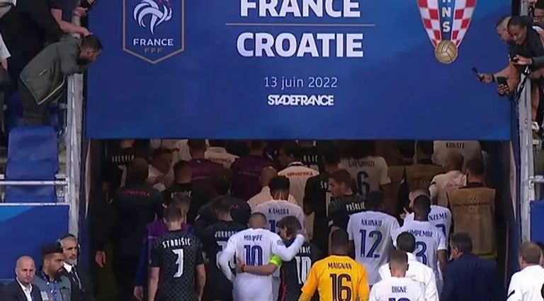 مودريتش ومبابي لوكا مودريتش وكيليان مبابي