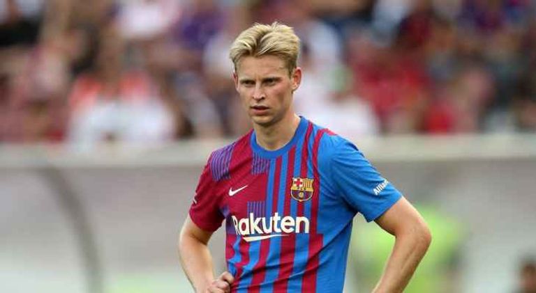 فرينكي دي يونج لاعب برشلونة