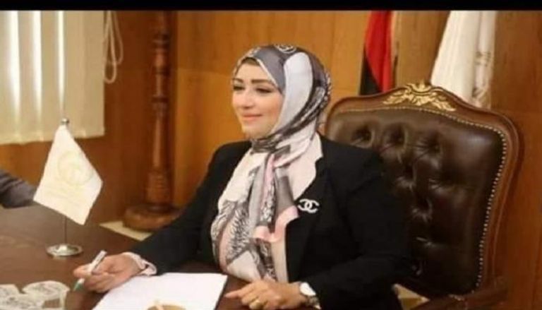 رئيسة مفوضية المجتمع المدني في ليبيا مبروكة بالتمر