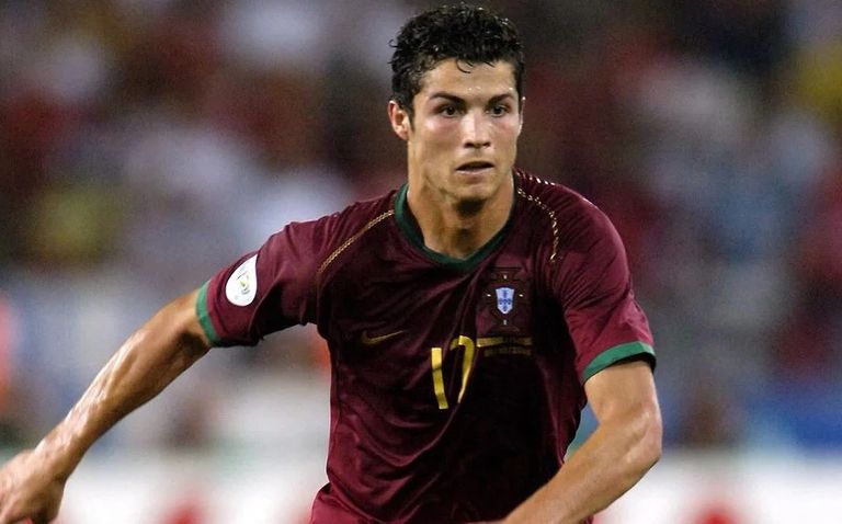 رونالدو في 2006 ليونيل ميسي وكريستيانو رونالدو قائدا الأرجنتين والبرتغال