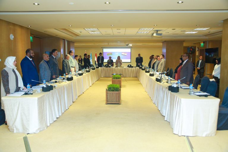 محمد الحداد وعبد الرزاق الناظوري في القاهرة