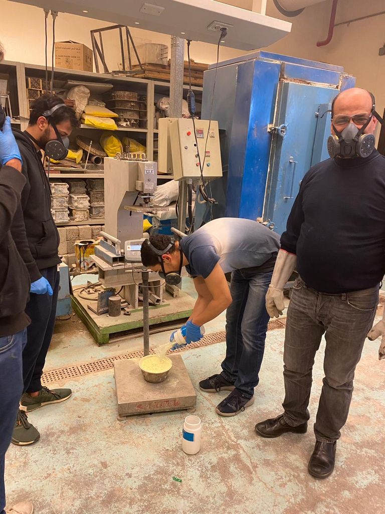 إعداد خرسانة البناء على المريخ من موارد متوفرة بالأرض