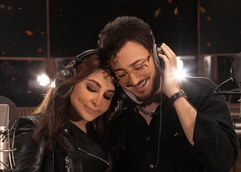 إليسا في حفل زفاف نجلة أصالة