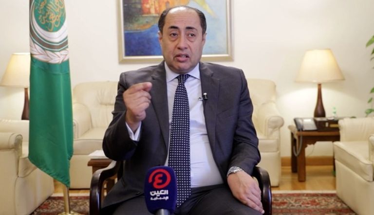 السفير حسام زكي الأمين العام المساعد لجامعة الدول العربية