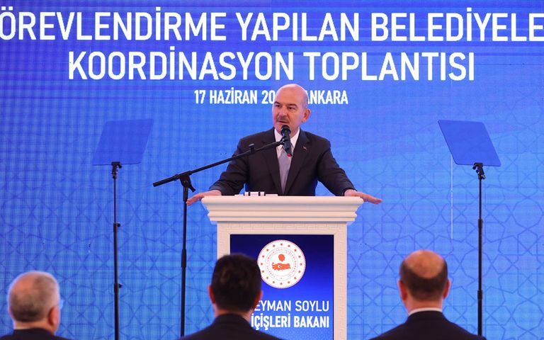 وزير الداخلية التركي سليمان صويلو