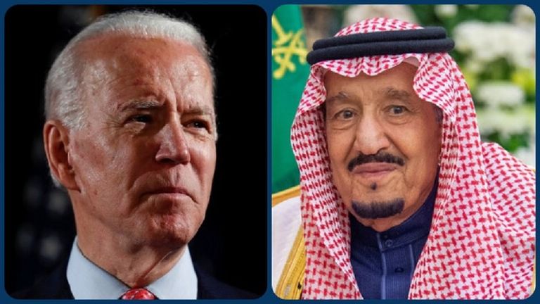 العاهل السعودي والرئيس الأمريكي زيارة مرتقبة للرئيس الأمريكي إلى السعودية