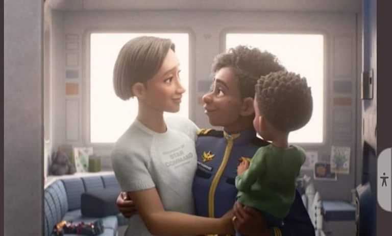 مشهد من فيلم Lightyear