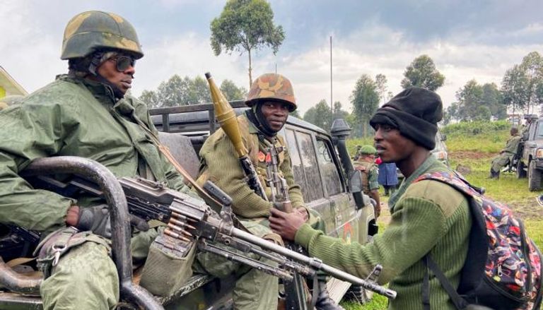 عناصر من الجيش في الكونغو الديمقراطية