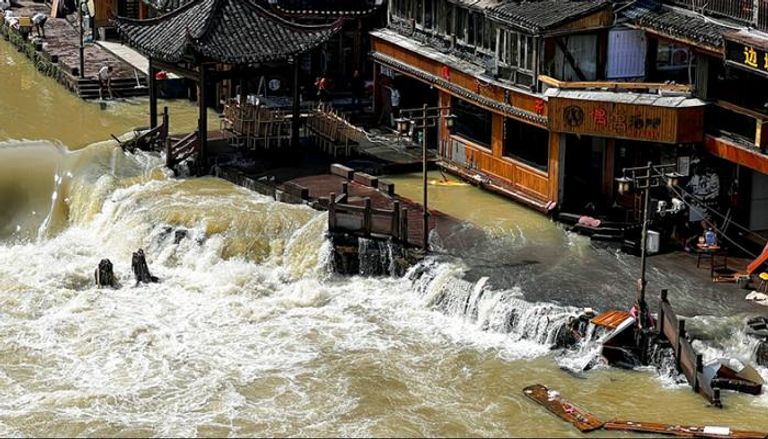 فيضانات تضرب جنوب الصين