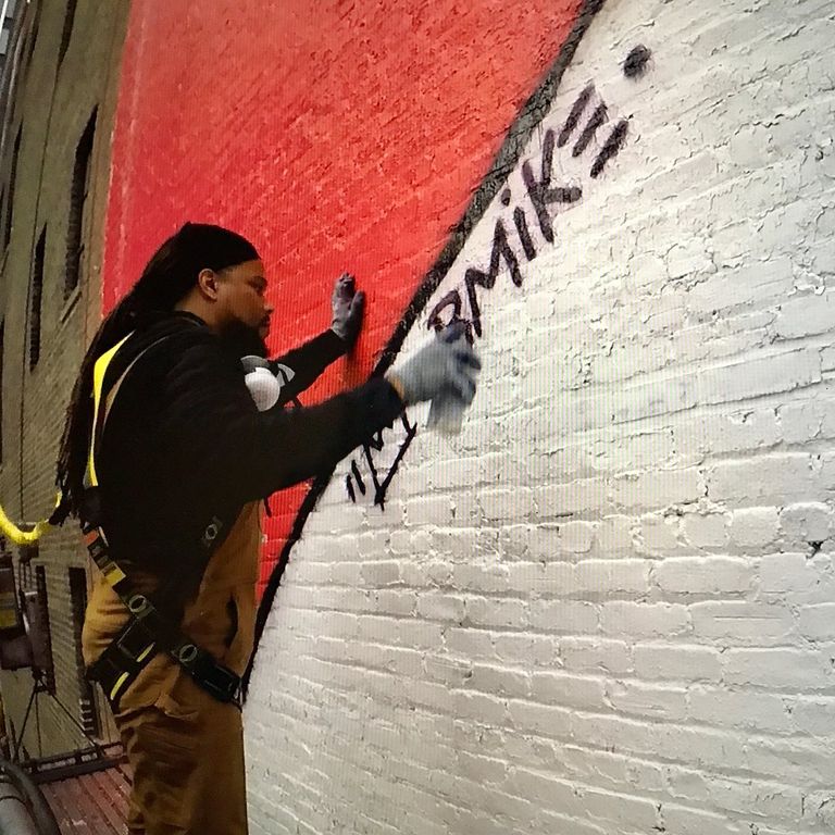 جرافيتي محمد صلاح