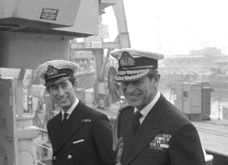 الملكة إليزابيث مع والدها الملك جورج السادس- أرشيفية