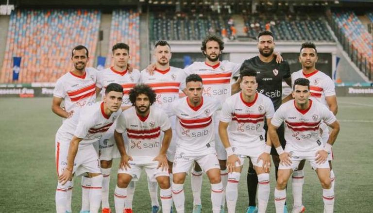 فريق الزمالك حامل لقب الدوري المصري