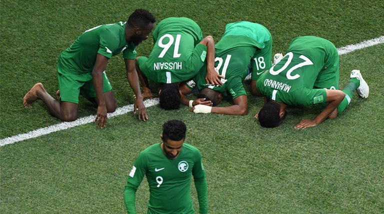 المنتخب السعودي في كأس العالم 2018