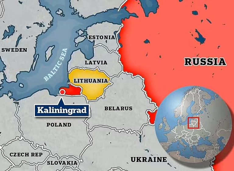 ضابط جمارك روسي في جيب كاليننغراد