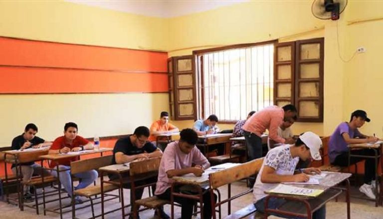 امتحانات الثانوية العامة بمصر 