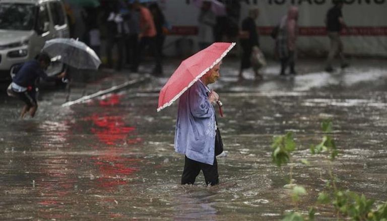 أمطار غزيرة في أنقرة