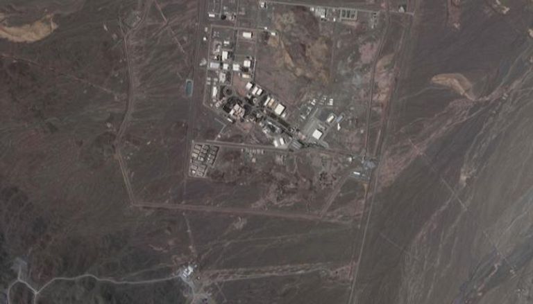صورة للأقمار الصناعية لموقع نطنز النووي الإيراني
