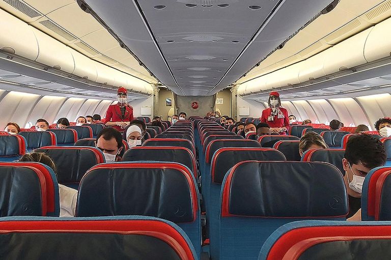 إحدى طائرات الخطوط الجوية التركية