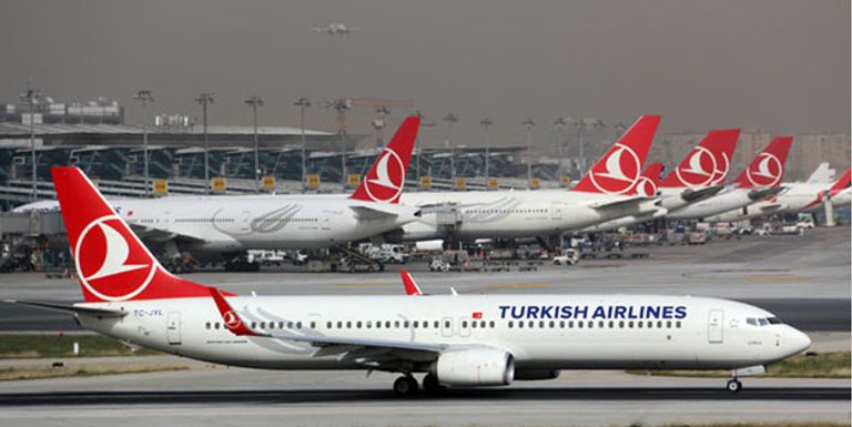 إحدى طائرات الخطوط الجوية التركية