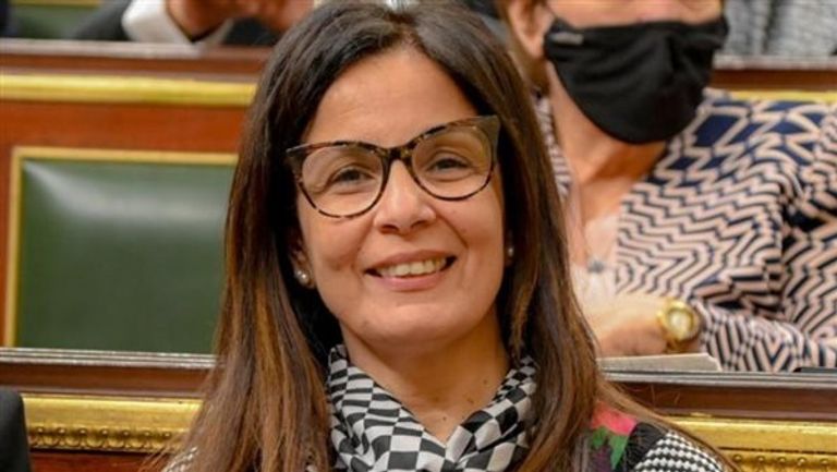 الرئيس المصري خلال استقباله ولي العهد السعودي