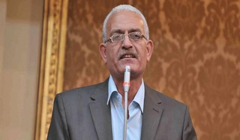 الرئيس المصري خلال استقباله ولي العهد السعودي