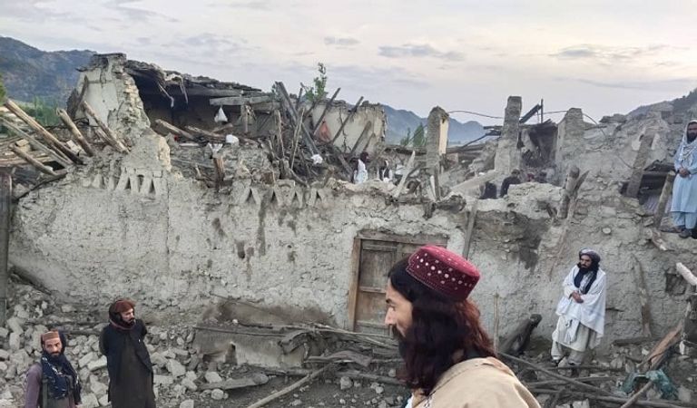 الزلزال خلف دمارا واسعا في شرق أفغانستان