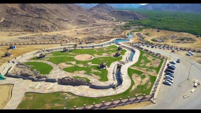 العين الحارة أحد أماكن السياحة في صبيا السعودية السياحة في صبيا السعودية
