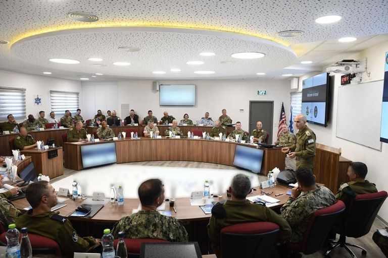 لقاء لعبة الحرب بين قادة الجيشين الأمريكي والإسرائيلي