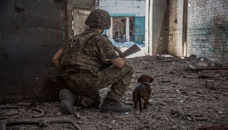 القتال الدائر في شرق أوكرانيا
