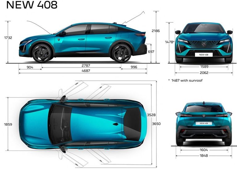 بيجو 408 موديل 2023 - موقع netcarshow بيجو 408 موديل 2023
