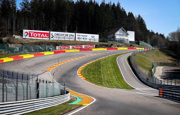 مضمار Circuit de Spa-Francorchamps  مضمار Indianapolis Motor Speedway