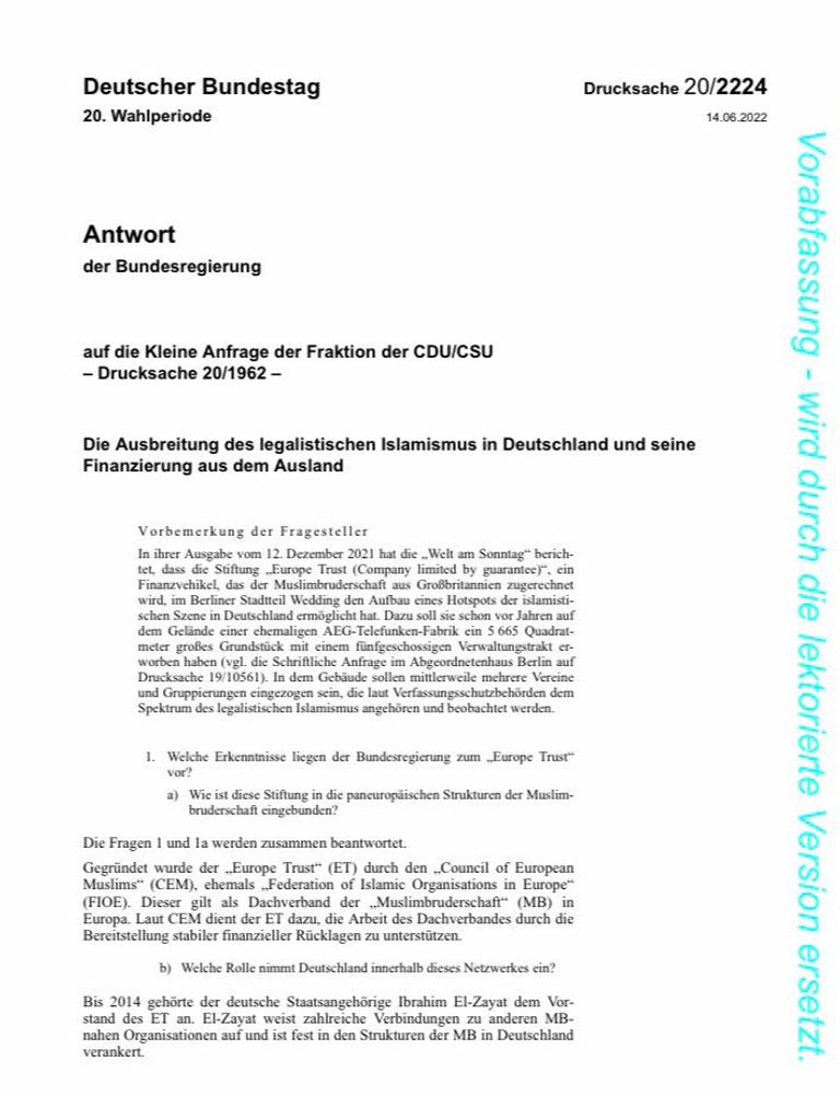 الضغط يتزايد على الإخوان في ألمانيا
