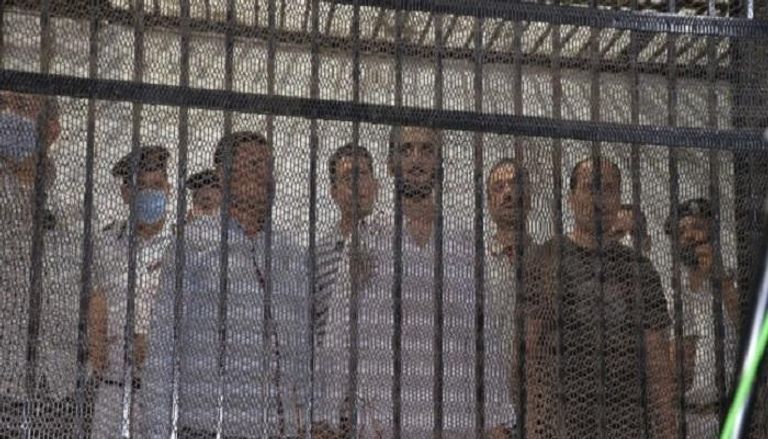 محمد عادل قاتل نيرة أشرف خلال المحاكمة