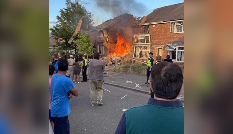 تفجير بمنزل في برمنجهام البريطانية