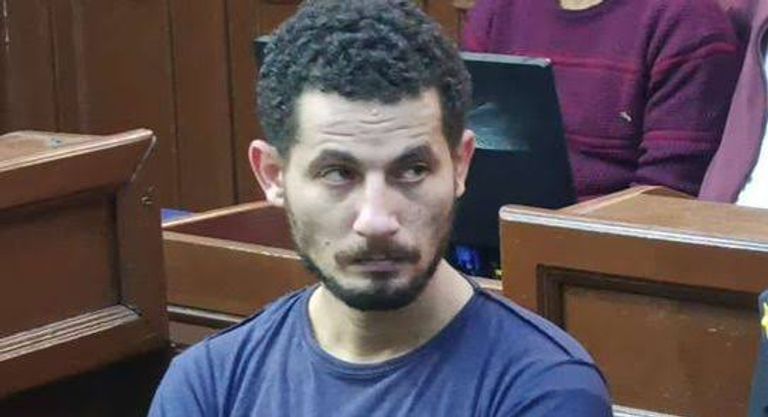 المتهم بقتل نيرة أشرف خلال أولى جلسات محاكمته