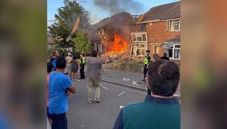 جانب من انفجار برمنجهام