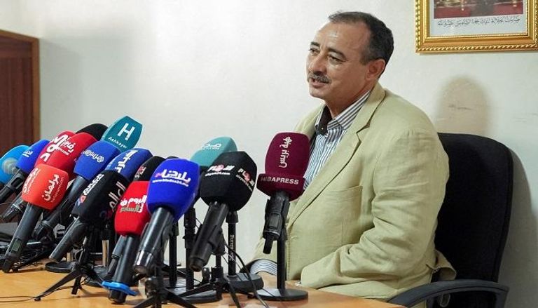 والد الطالب المغربي إبراهيم سعدون المحكوم عليه بالإعدام في مؤتمر صحفي