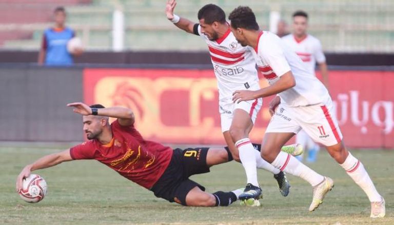 مباراة الزمالك وسيراميكا كليوباترا أرشيفية