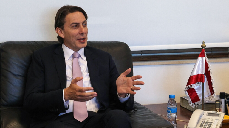 صورة تقريبية عن الخطوط البحرية المتنازع عليها بين لبنان وإسرائيل