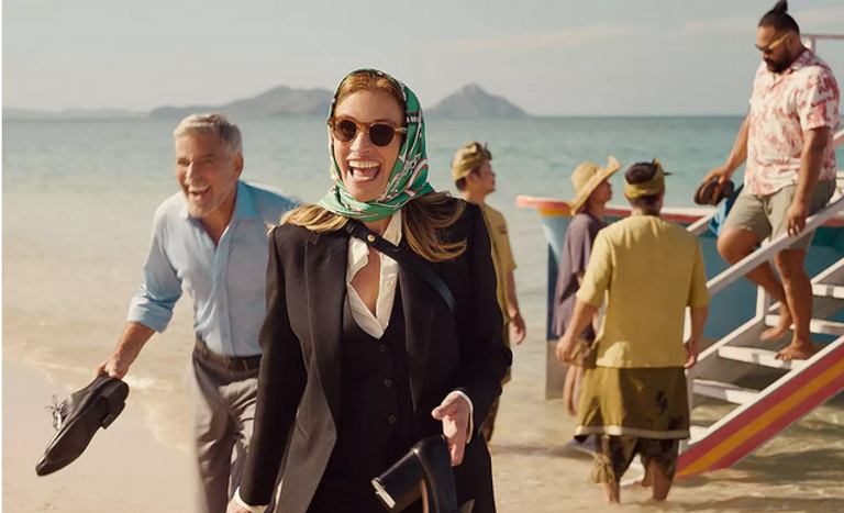 جوليا روبرتس وجورج كلوني